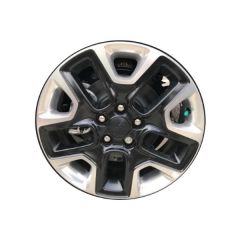 JEEP COMPASS wheel rim POLISHED BLACK 9187 stock factory oem replacement