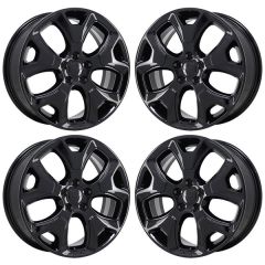JEEP COMPASS wheel rim GLOSS BLACK 9191 stock factory oem replacement
