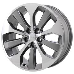JEEP CHEROKEE wheel rim POLISHED GREY 9206 stock factory oem replacement