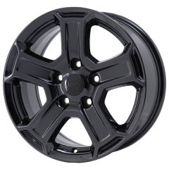 JEEP WRANGLER wheel rim PVD BLACK CHROME 9216 stock factory oem replacement