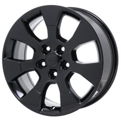 JEEP WRANGLER wheel rim GLOSS BLACK 9222 stock factory oem replacement