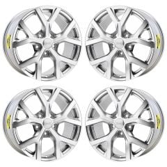 JEEP GRAND CHEROKEE L wheel rim PVD BRIGHT CHROME 9285 stock factory oem replacement