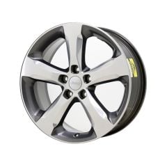 JEEP GRAND CHEROKEE wheel rim POLISHED GREY 9287 stock factory oem replacement