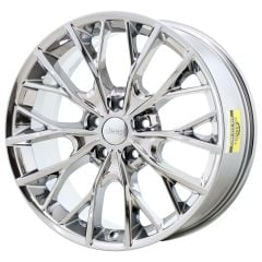 JEEP GRAND CHEROKEE wheel rim PVD BRIGHT CHROME 9288 stock factory oem replacement