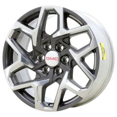 GMC SIERRA 1500 wheel rim POLISHED GRAY ALY95369 stock factory oem replacement