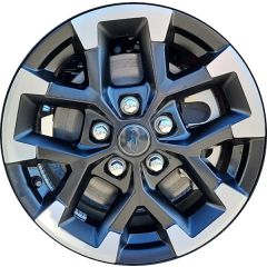 JEEP WRANGLER wheel rim MACHINED BLACK ALY95732 stock factory oem replacement