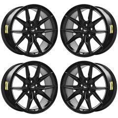 FORD MUSTANG wheel rim GLOSS BLACK ALY95839 stock factory oem replacement