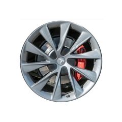 TESLA MODEL S ALY96249 GREY wheel rim stock factory oem replacement