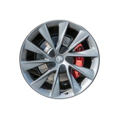 TESLA MODEL S wheel rim GREY ALY96250 stock factory oem replacement