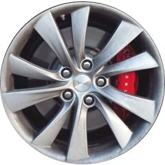 TESLA MODEL X wheel rim SILVER ALY96873 stock factory oem replacement