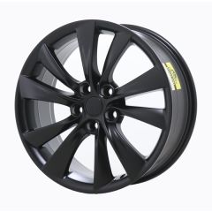TESLA MODEL S wheel rim SATIN BLACK 97107 stock factory oem replacement