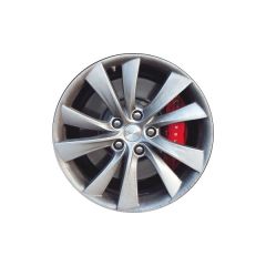 TESLA MODEL S wheel rim GLOSS BLACK 97107 stock factory oem replacement