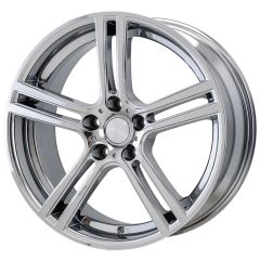 TESLA MODEL S wheel rim PVD BRIGHT CHROME 97292 stock factory oem replacement