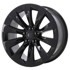 TESLA MODEL S wheel rim GLOSS BLACK 97755 stock factory oem replacement