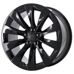 TESLA MODEL X wheel rim GLOSS BLACK ALY97800 stock factory oem replacement