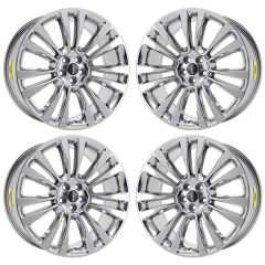 LINCOLN CONTINENTAL wheel rim PVD BRIGHT CHROME ALY97977 stock factory oem replacement