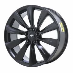 TESLA MODEL S wheel rim SATIN BLACK ALY98727 stock factory oem replacement