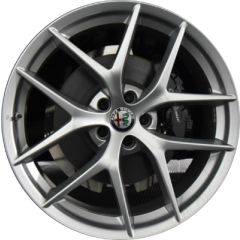 ALFA ROMEO STELVIO wheel rim HYPER SILVER 58174 stock factory oem replacement