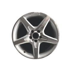 MERCEDES-BENZ SLK250 wheel rim MACHINED SILVER 85249 stock factory oem replacement