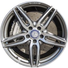 MERCEDES-BENZ E300 wheel rim MACHINED GREY 85542 stock factory oem replacement