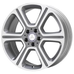 MERCEDES-BENZ C300 wheel rim MACHINED GREY ALY97844 stock factory oem replacement