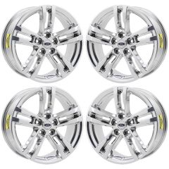 FORD EXPLORER wheel rim PVD BRIGHT CHROME 10266 stock factory oem replacement