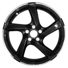 JAGUAR XFR wheel rim POLISHED BLACK 59897 stock factory oem replacement