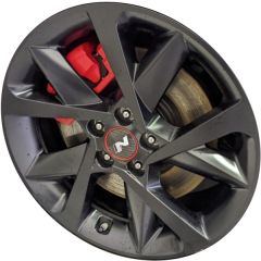 HYUNDAI SONATA wheel rim SATIN BLACK 71010 stock factory oem replacement