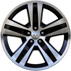 JEEP LIBERTY wheel rim MACHINED BLACK 9114 stock factory oem replacement