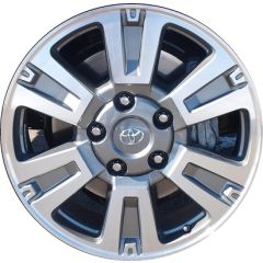 TOYOTA TUNDRA wheel rim MACHINED SILVER 75159 stock factory oem replacement