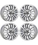LINCOLN MKC wheel rim PVD BRIGHT CHROME 10018 stock factory oem replacement