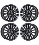 LINCOLN MKC wheel rim PVD BLACK CHROME 10018 stock factory oem replacement