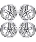 LINCOLN MKC wheel rim PVD BRIGHT CHROME 10020 stock factory oem replacement