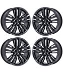 LINCOLN MKC wheel rim PVD BLACK CHROME 10022 stock factory oem replacement