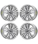 LINCOLN MKC wheel rim PVD BRIGHT CHROME 10022 stock factory oem replacement