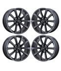 FORD MUSTANG wheel rim PVD BLACK CHROME 10031 stock factory oem replacement