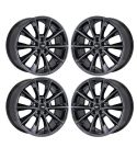 FORD MUSTANG wheel rim PVD BLACK CHROME 10032 stock factory oem replacement