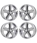 FORD EDGE wheel rim PVD BRIGHT CHROME 10042 stock factory oem replacement