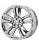 FORD EDGE wheel rim PVD BRIGHT CHROME 10047 stock factory oem replacement