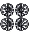 LINCOLN MKX wheel rim PVD BLACK CHROME 10073 stock factory oem replacement