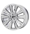 LINCOLN MKX wheel rim PVD BRIGHT CHROME 10074 stock factory oem replacement