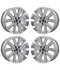 LINCOLN CONTINENTAL wheel rim PVD BRIGHT CHROME 10087 stock factory oem replacement