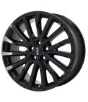 LINCOLN CONTINENTAL wheel rim GLOSS BLACK 10090 stock factory oem replacement