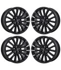 LINCOLN CONTINENTAL wheel rim GLOSS BLACK 10090 stock factory oem replacement