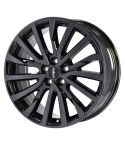 LINCOLN CONTINENTAL wheel rim PVD BLACK CHROME 10090 stock factory oem replacement