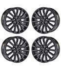 LINCOLN CONTINENTAL wheel rim PVD BLACK CHROME 10090 stock factory oem replacement