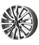 LINCOLN CONTINENTAL wheel rim MACHINED GREY 10090 stock factory oem replacement