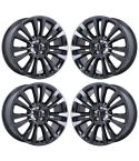 LINCOLN CONTINENTAL wheel rim PVD BLACK CHROME 10091 stock factory oem replacement