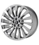 LINCOLN CONTINENTAL wheel rim PVD BRIGHT CHROME 10092 stock factory oem replacement