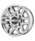 FORD F250 wheel rim PVD BRIGHT CHROME 10099 stock factory oem replacement